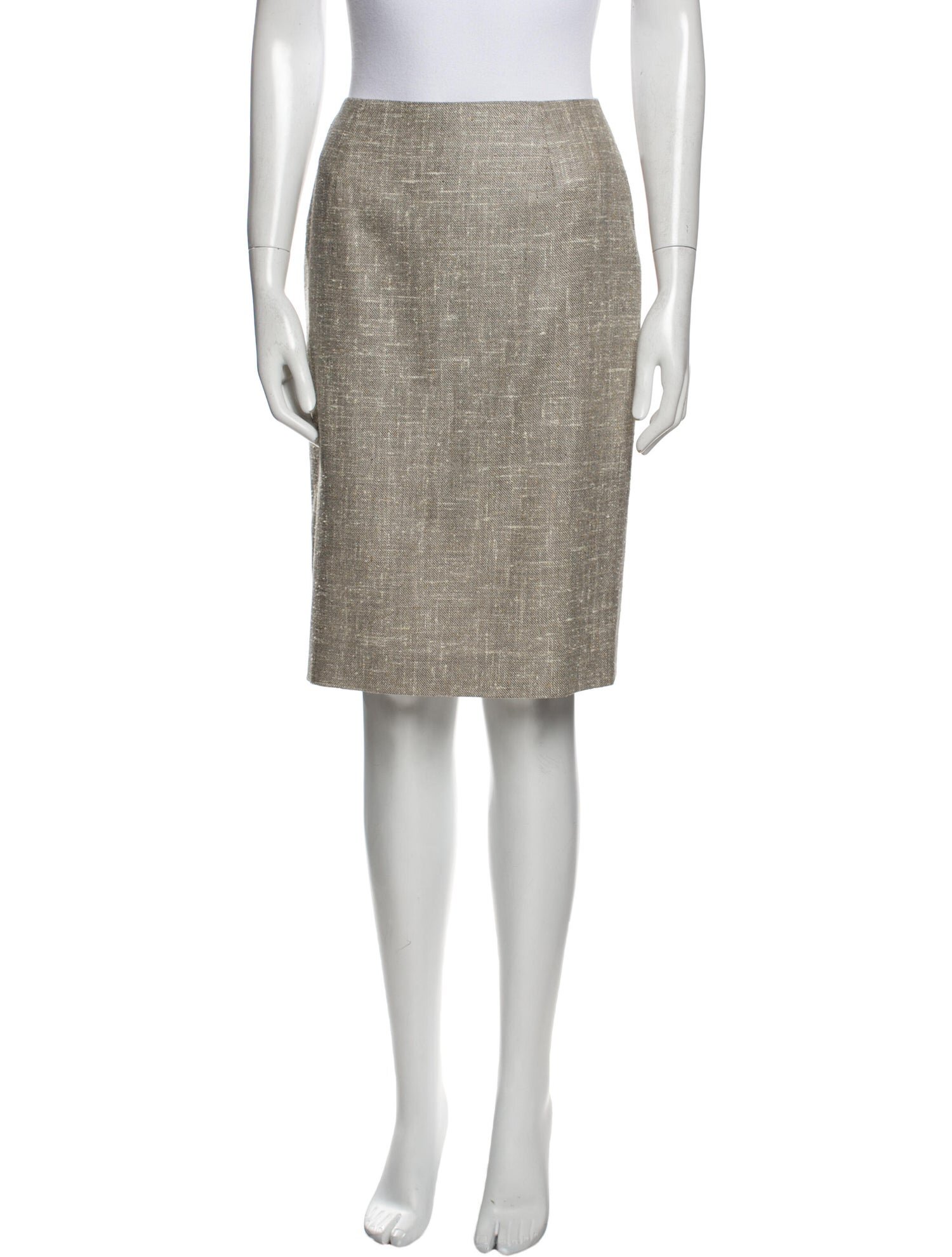 Escada Wool Tweed Pattern Skirt — UFO No More