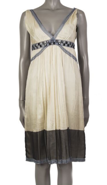 Alberta Ferretti Embellished Colourblock Dress.jpg