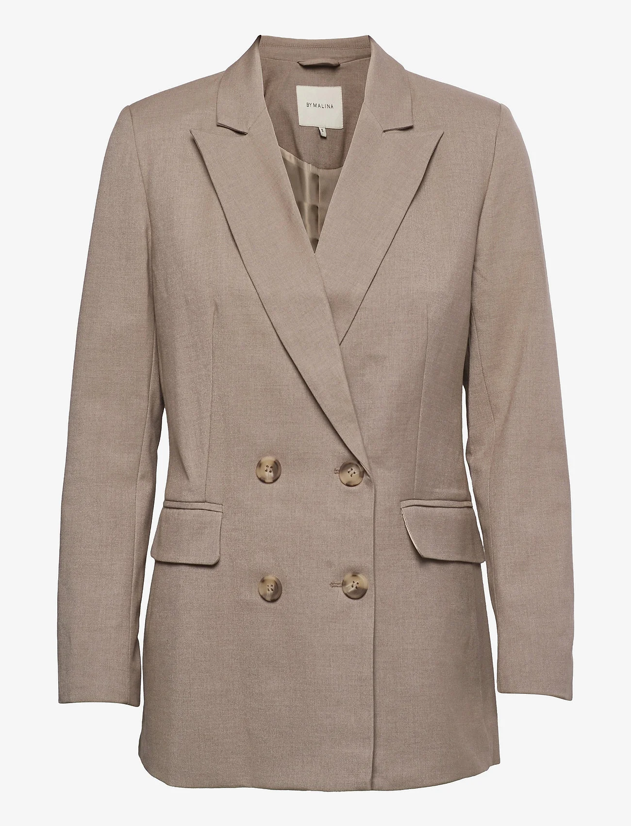 By Malina Sandy Blazer in Taupe