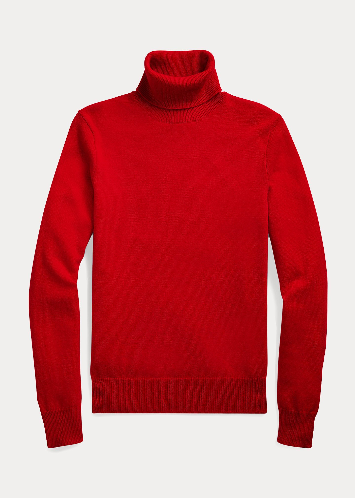 Polo Ralph Lauren Slim Fit Cashmere Turtleneck Sweater in Red — UFO No More