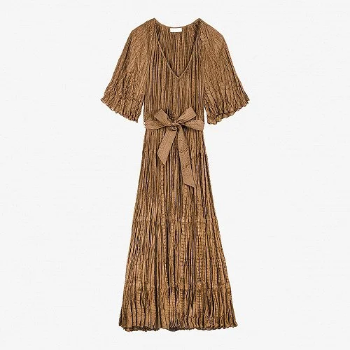 Mes Demoiselles Nichols Dress in Hazelnut