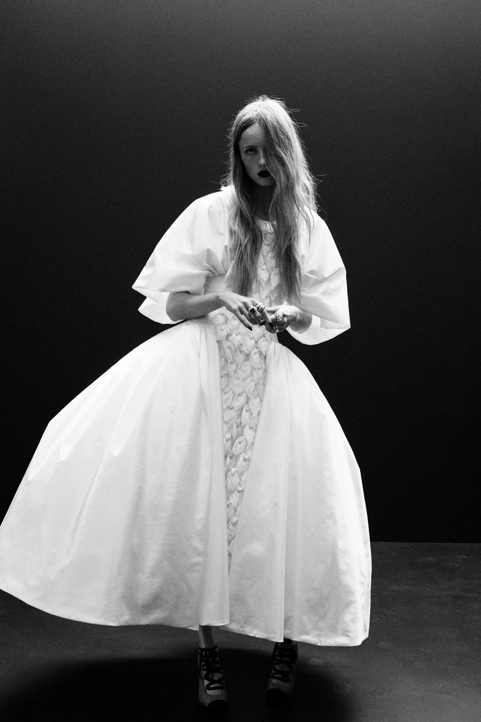 Chanel Fall 2020 Couture White Gown