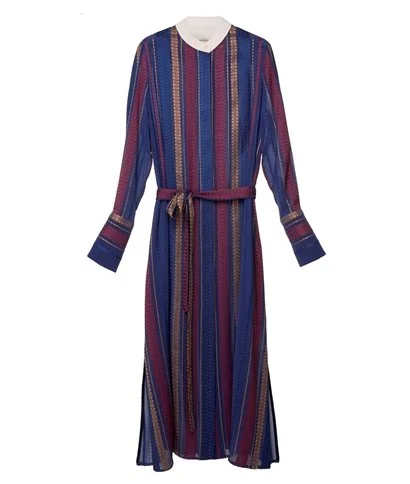Zeus + Dione Silk Dione Shirtdress