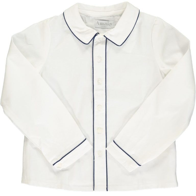 Amaia Kids Daniel Shirt in Navy.jpg