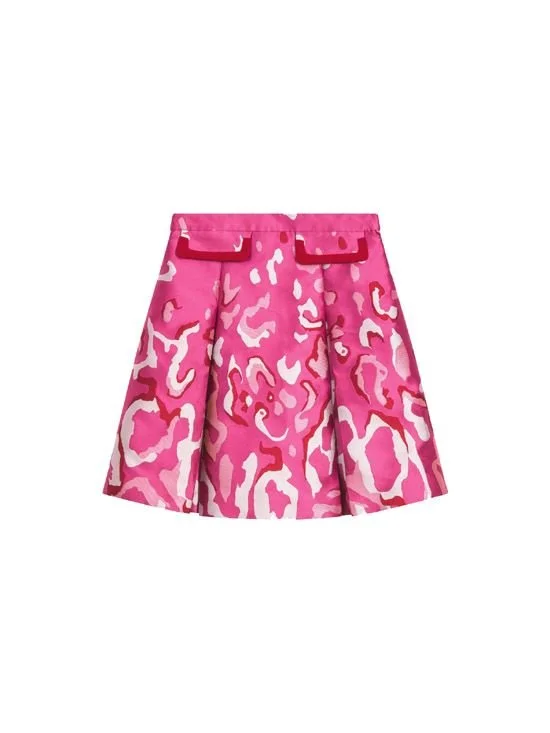 Schiaparelli Patterned Mini Skirt