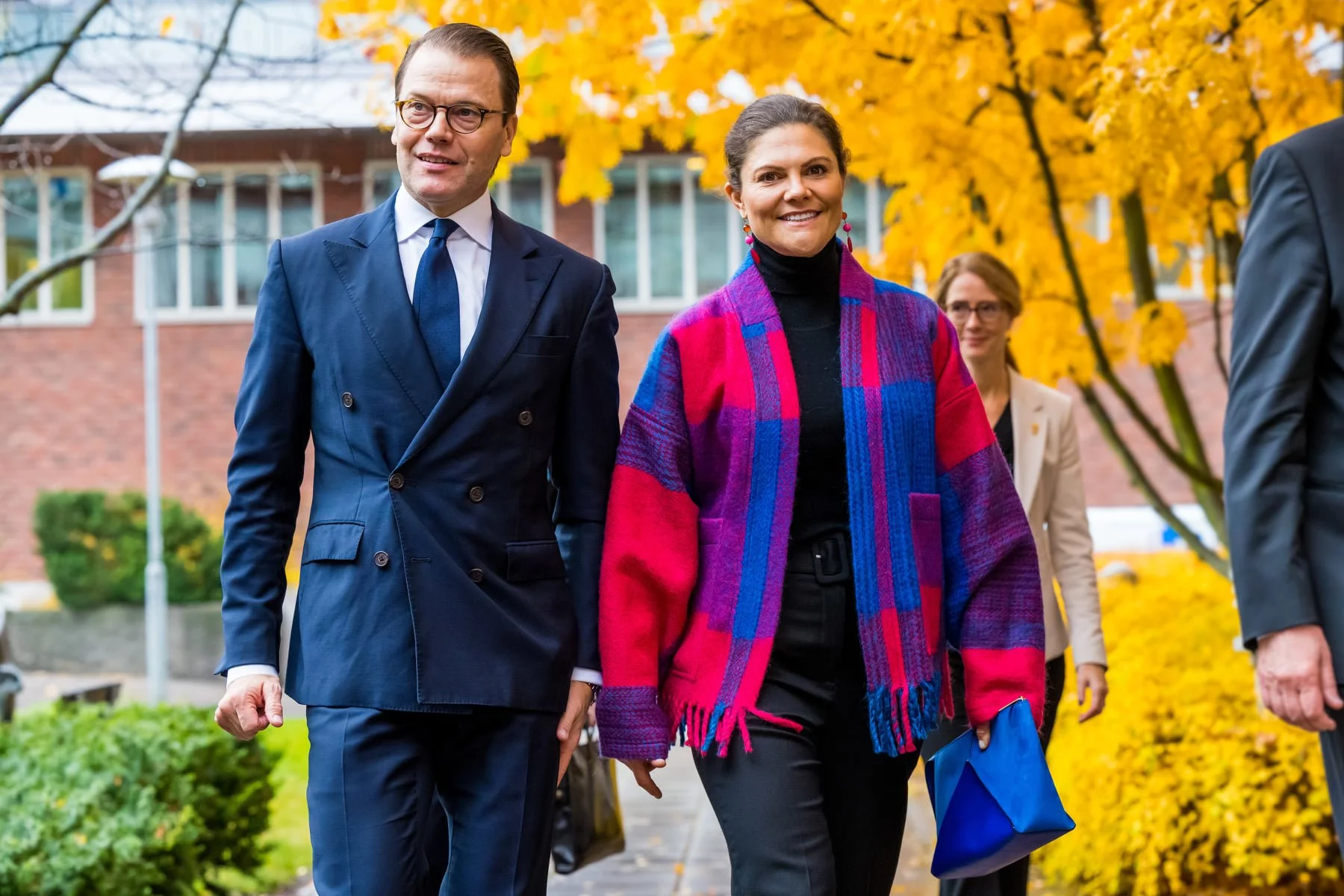 Crown Princess Victoria and Prince Daniel visit the Swedish Public Health Agency