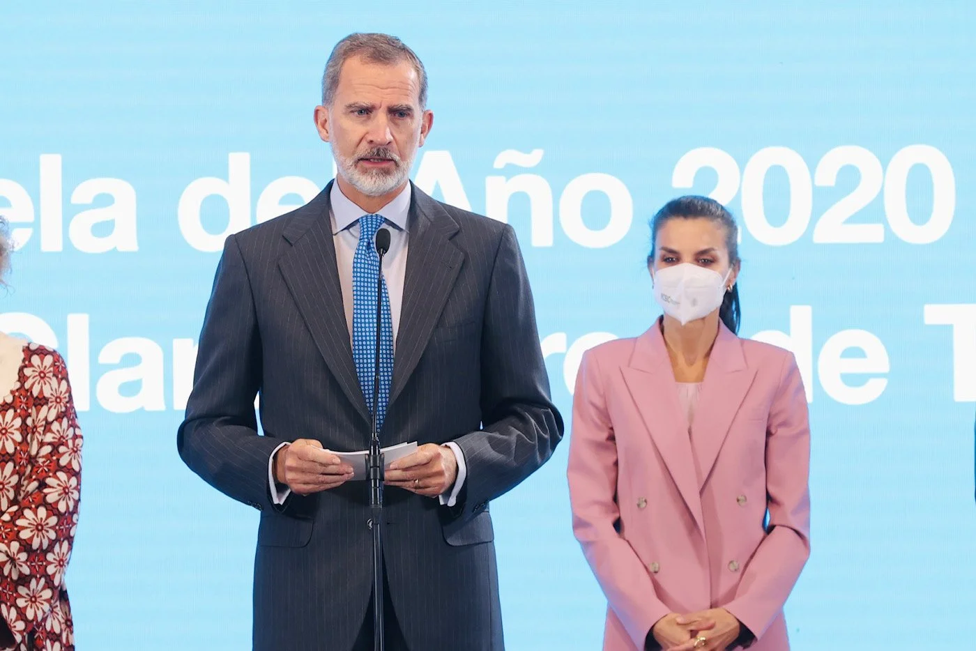 King Felipe and Queen Letizia present FPdGi School of the Year 2020 Award in Tui