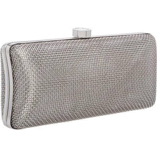 Oroton Freize Clutch in Silver