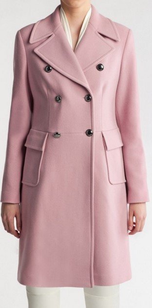 Andiata Ceri Coat In Pink Ufo No More, Burberry Sandringham Trench Coat Reddit