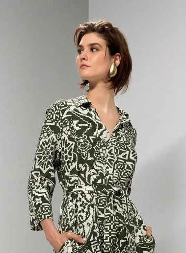 Natan Couture Gigi Top in Green