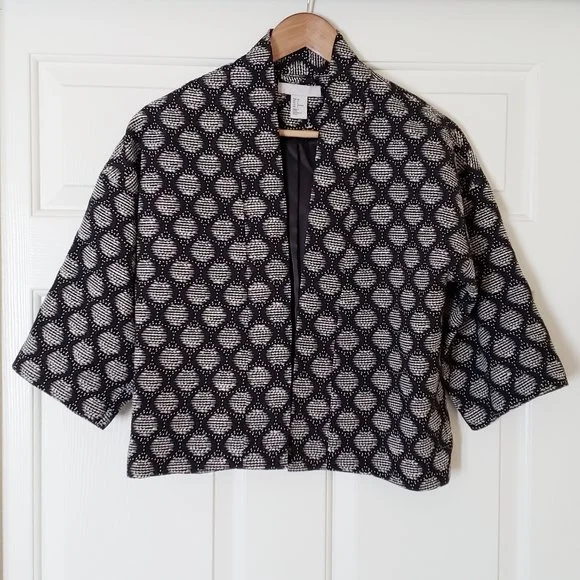 H&M Printed Open Jacket