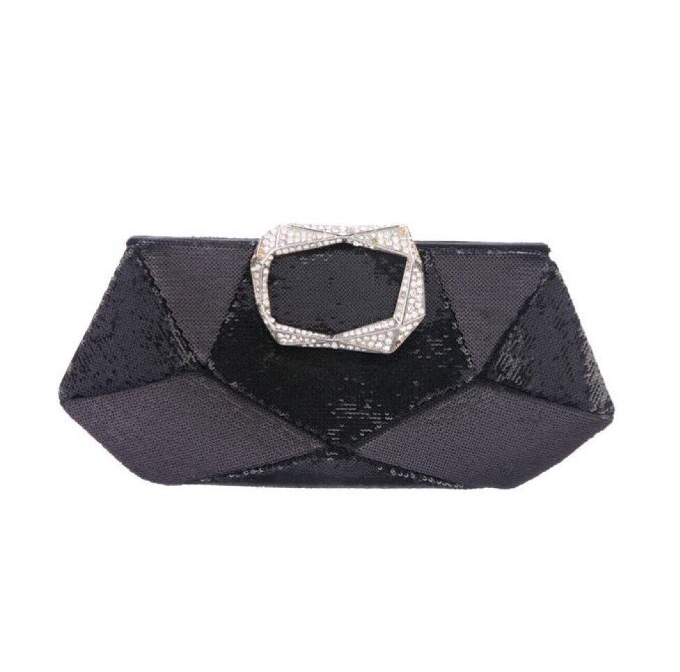 Roger Vivier Prisme Clutch in Black Sequins.jpg