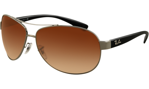 Ray-Ban RB3386 Sunglasses in BrownGunmetal.png