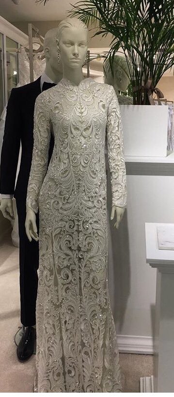 TSH Embroidered Lace Gown