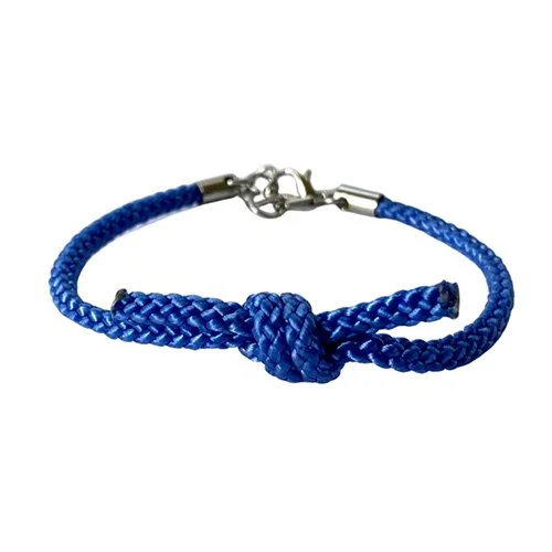 Barndiabetesfonden Blue Knot Bracelet
