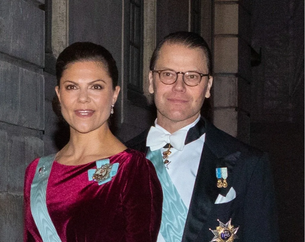 Crown Princess Victoria and Prince Daniel attend Royal Swedish Academy of Military Science's Solemn Gathering
