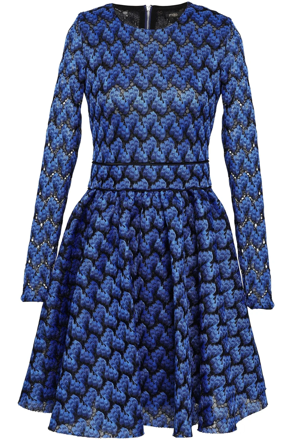 Maje Dresses Robe Maje Royani Maje Royani Dress In Blue  UFO No More