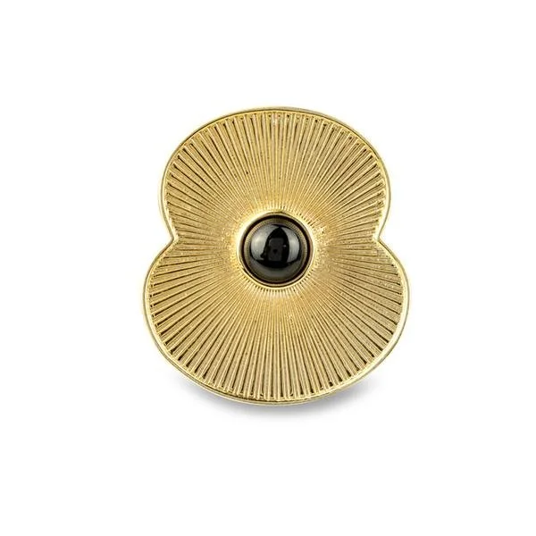 Poppy Shop Captain Sir Tom Gold Plated Pin