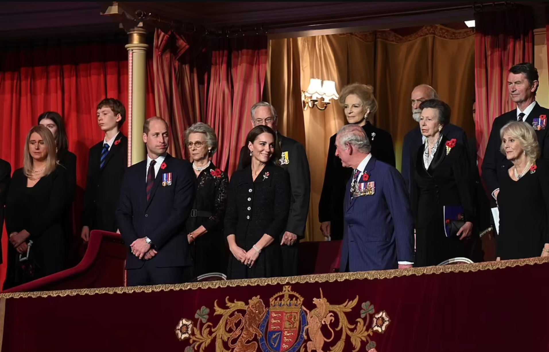 British Royal Family attends 2021 Festival of Remembrance 
