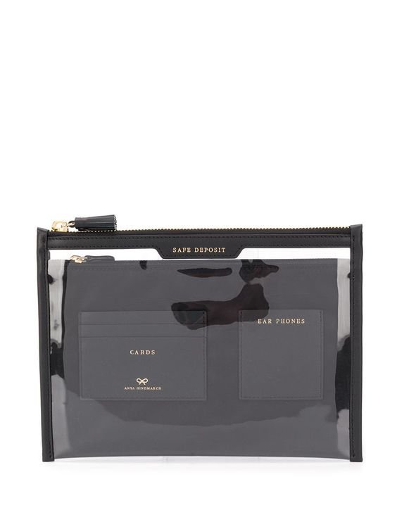 Anya Hindmarch Safe Deposit Pouch in Black.jpg