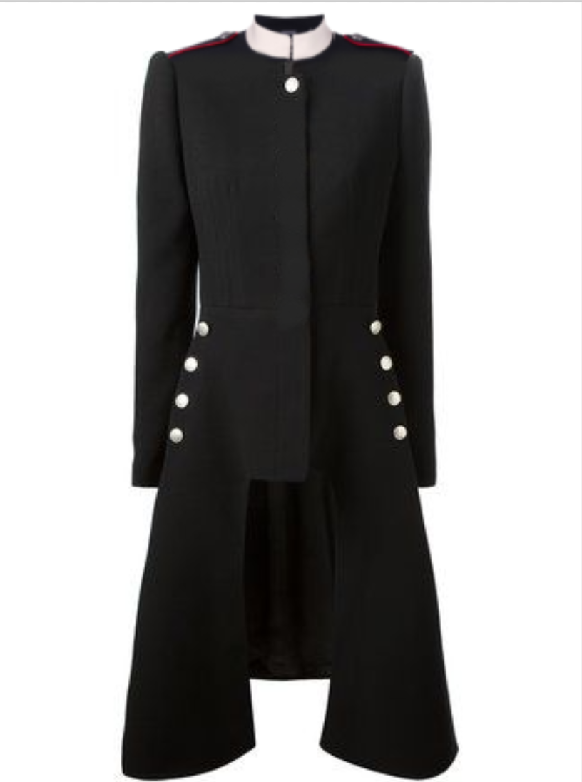 Alexander McQueen Military Inspired Coat