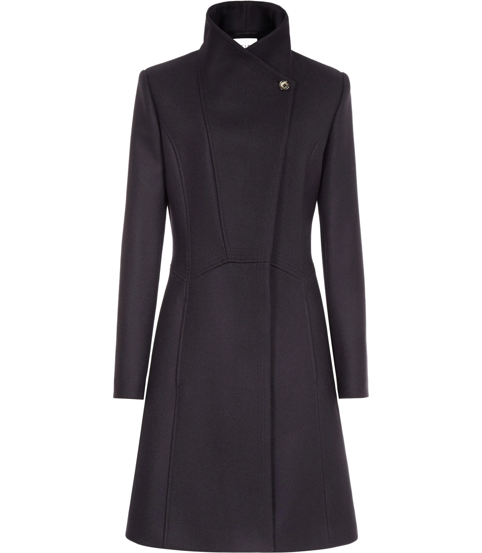 Reiss Virginia Coat in Navy