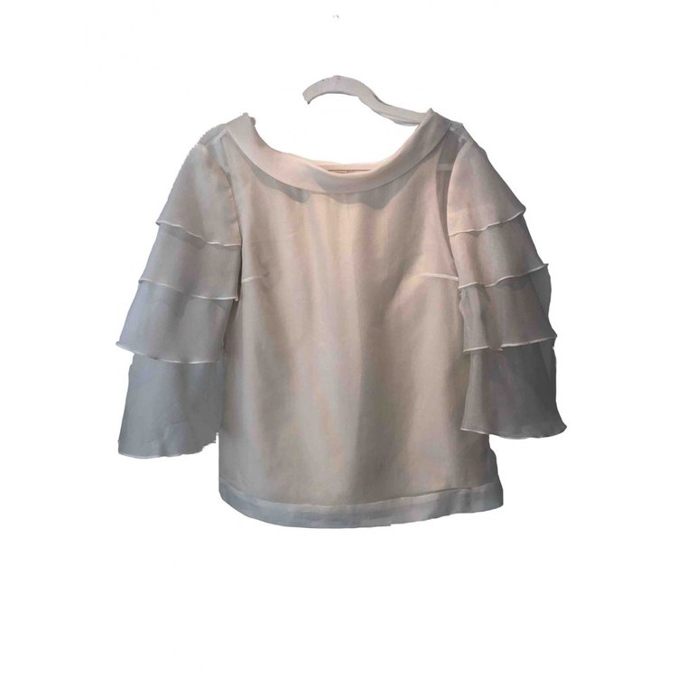3.1 Phillip Lim Ruffled Sleeves Blouse in White — UFO No More