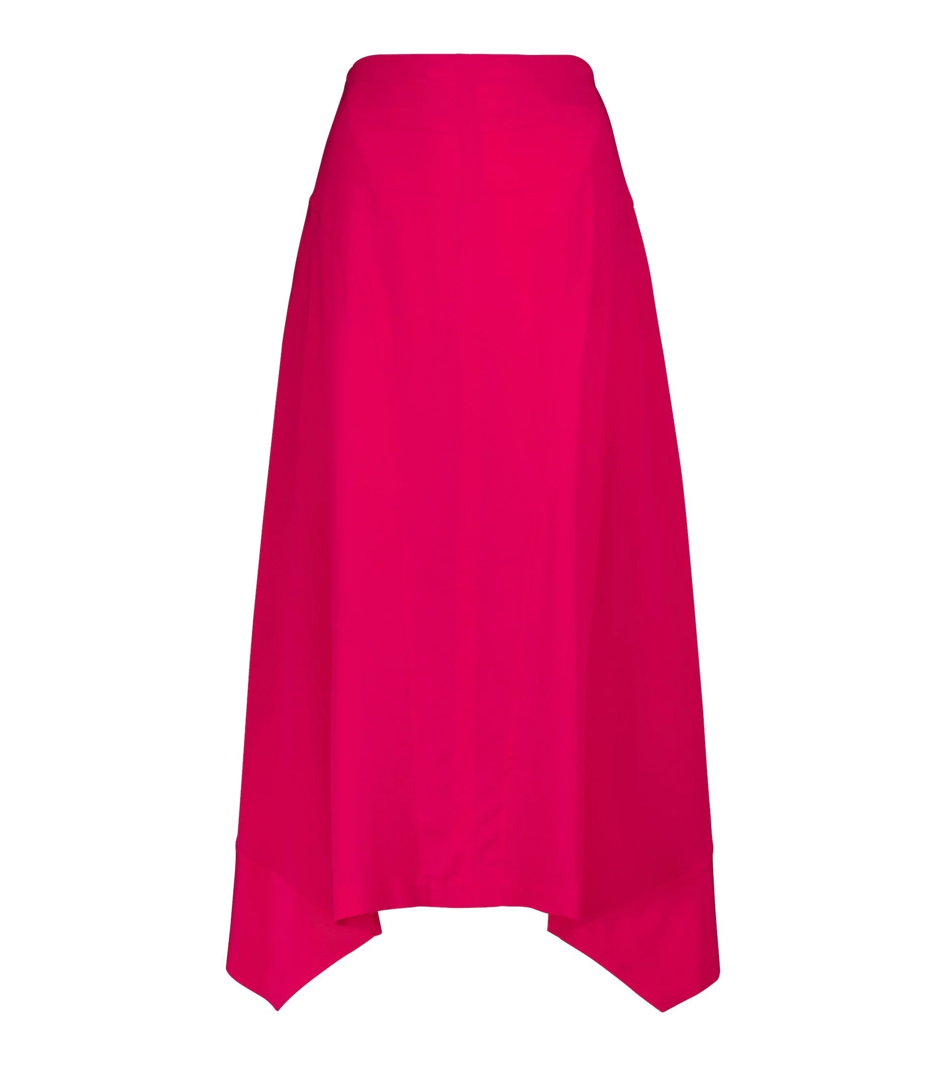 Stella McCartney Naya Silk Skirt in Hot Pink