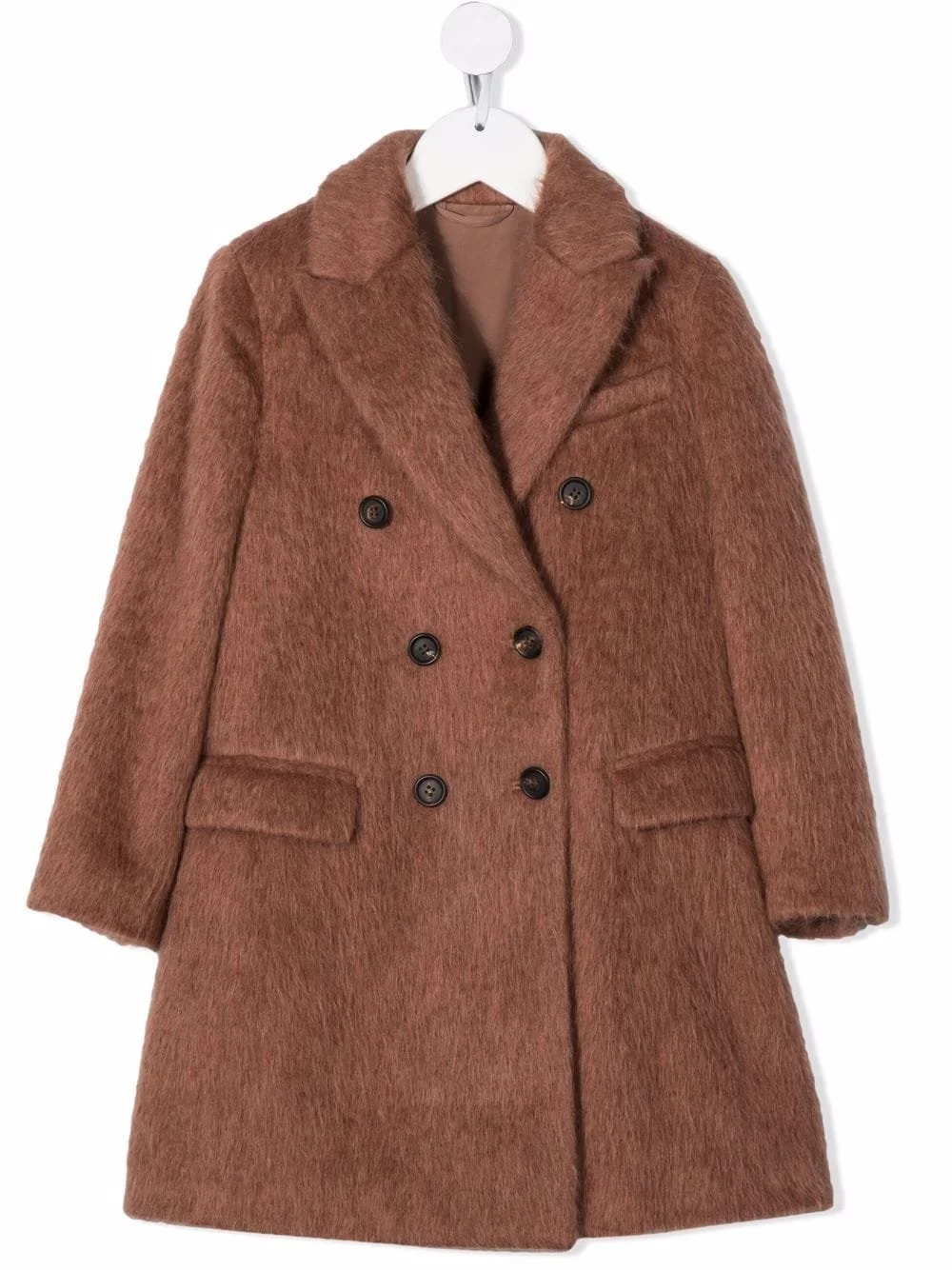 Brunello Cucinelli Kids Tailored Wool Coat