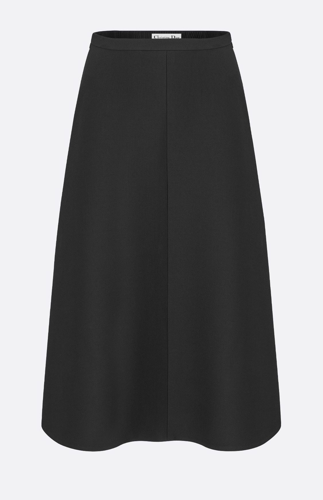 Christian Dior Seam Detail Midi Skirt in Ivory — UFO No More