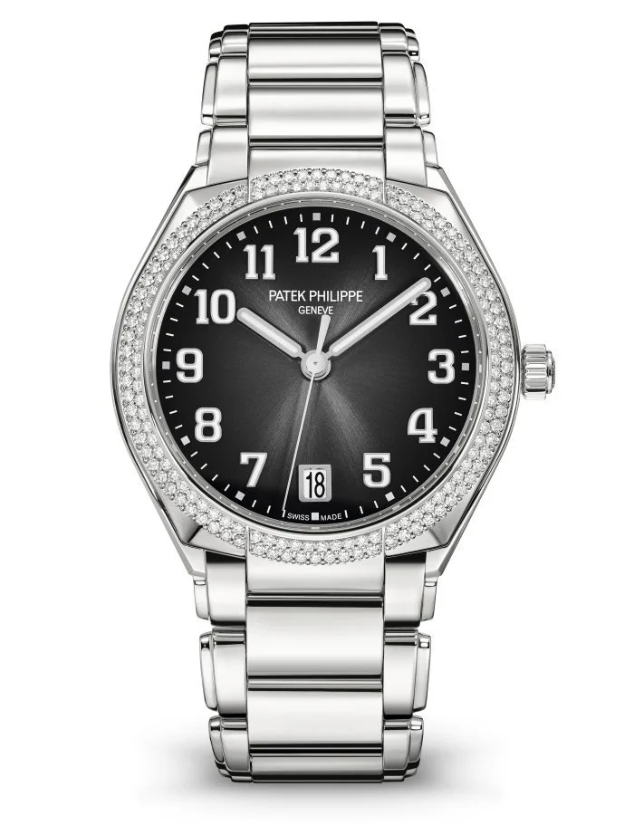 Patek Philippe Twenty 4 Watch with Black & Diamond Dial