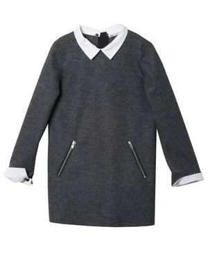 Bonpoint Contrast Dress with Zips