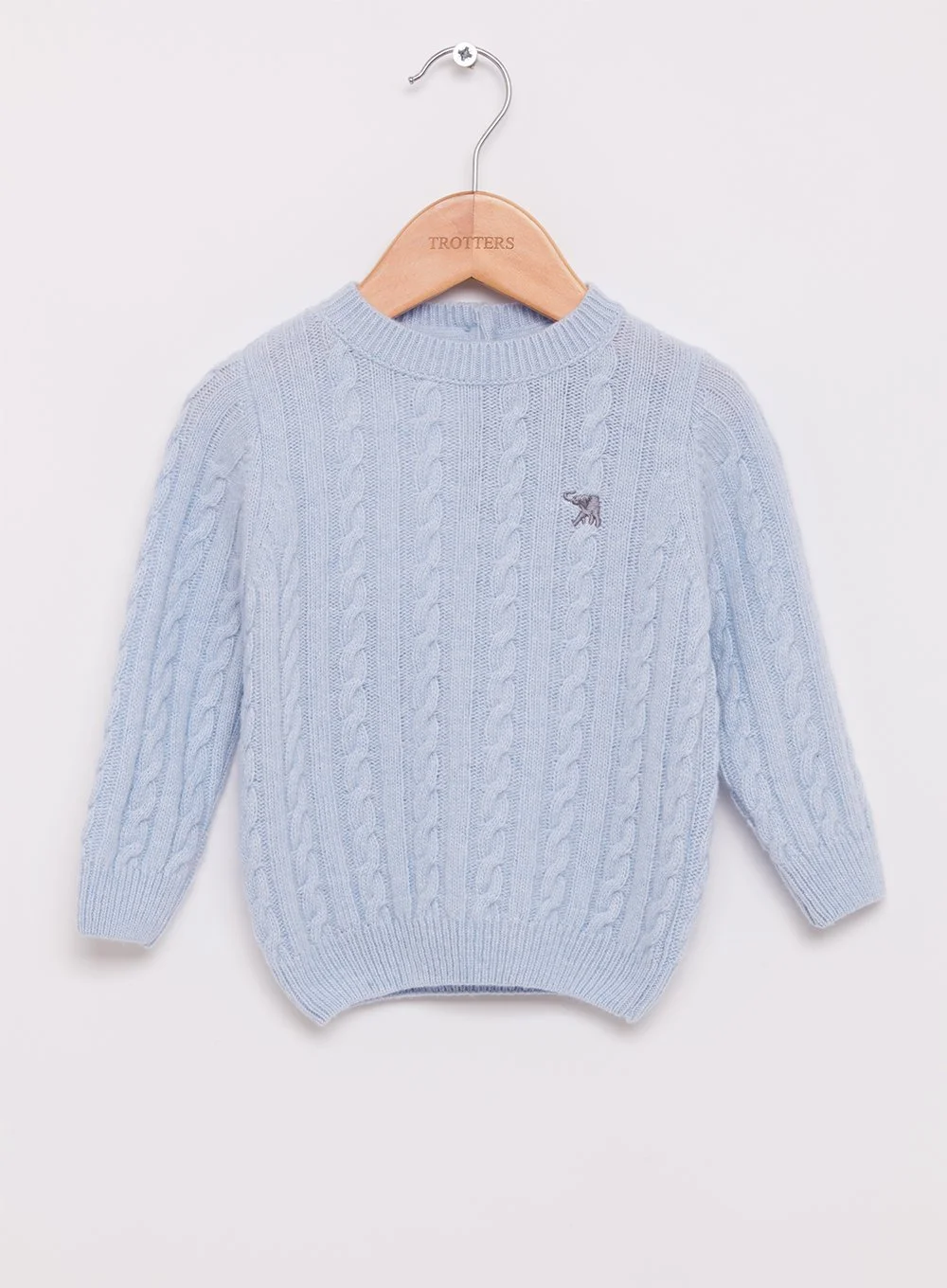 Thomas Brown Jamie Jumper in Pale Blue