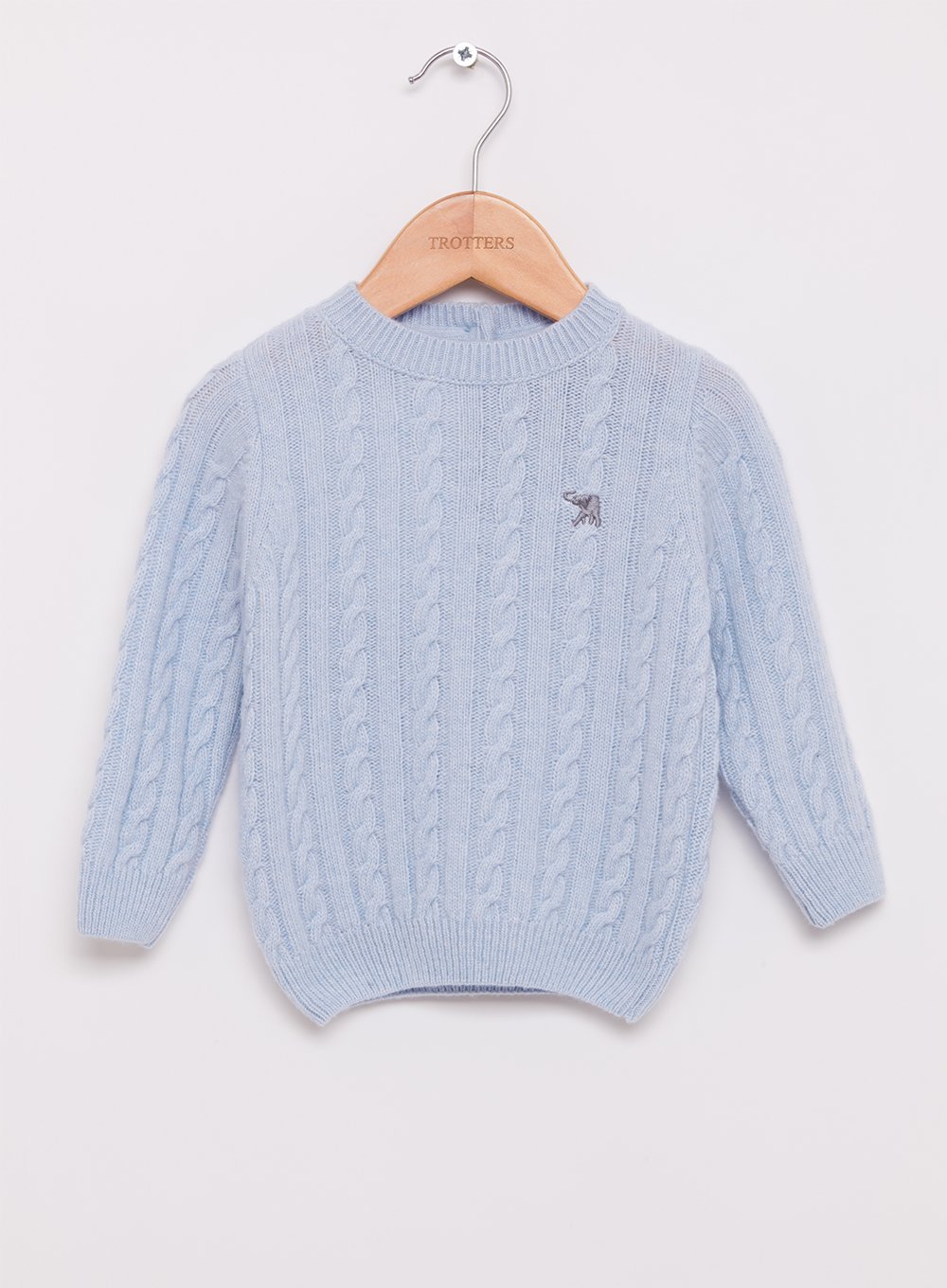 Thomas Brown Jamie Jumper in Pale Blue — UFO No More