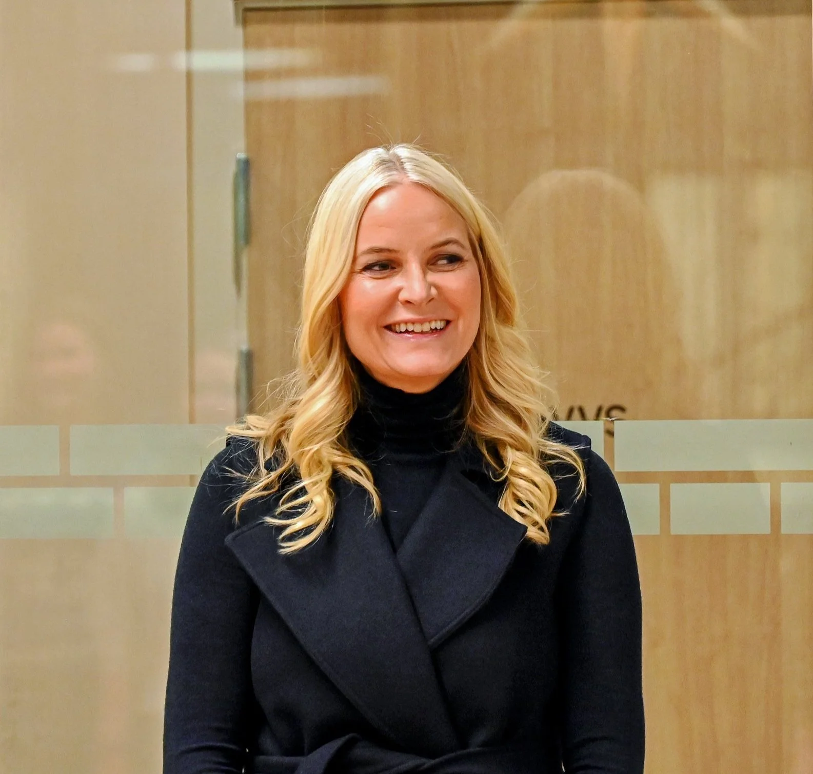 Crown Princess Mette-Marit attends the Norwegian Girls' Choir rehearsal