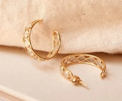 Sézane Bruna Hoop Earrings