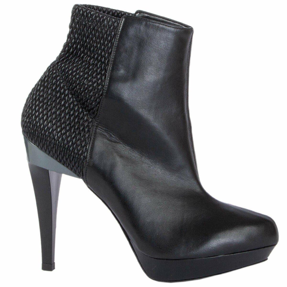 Stella McCartney Faux Leather Platform Ankle Boots in Black.jpg