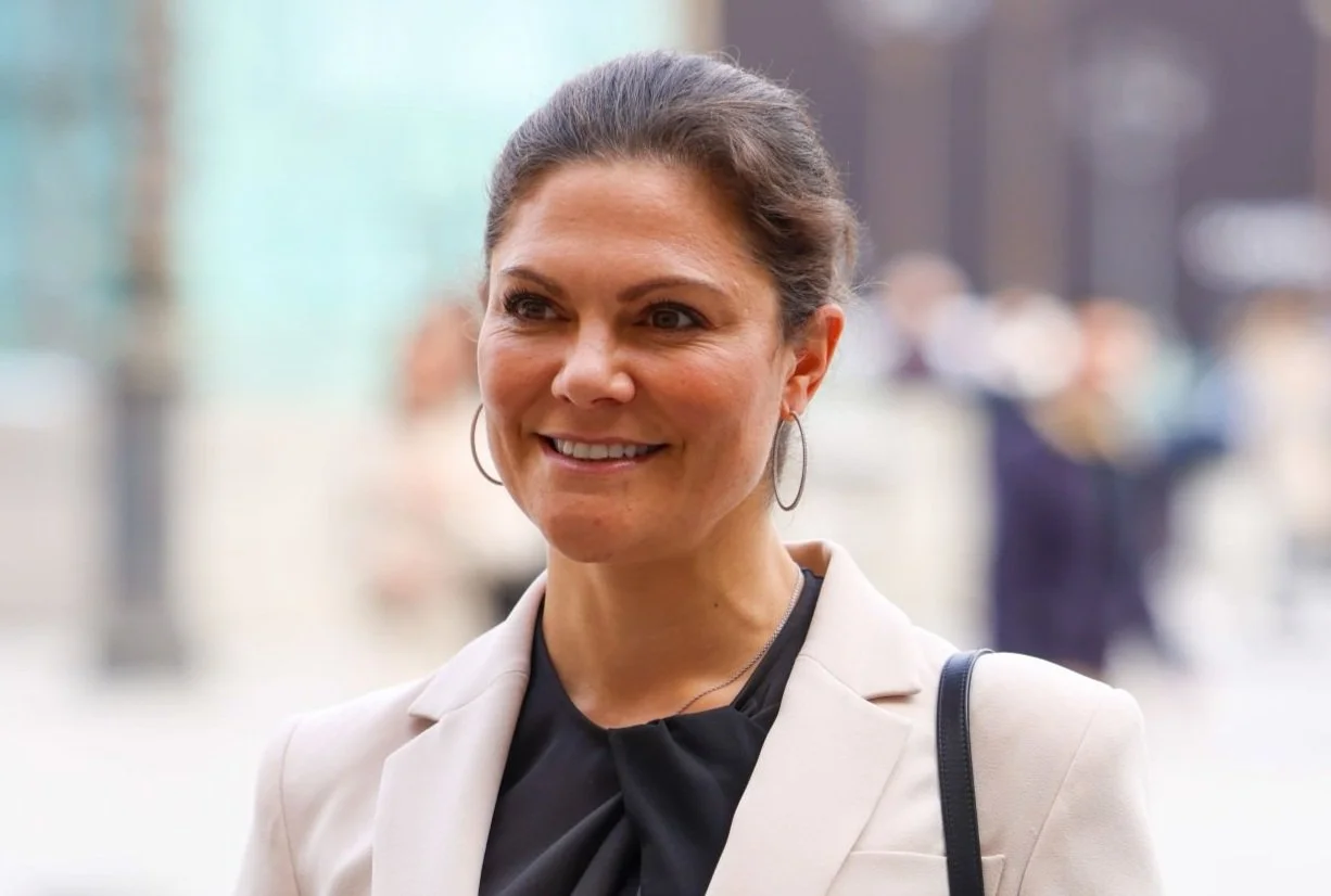 Crown Princess Victoria spends second day in Paris
