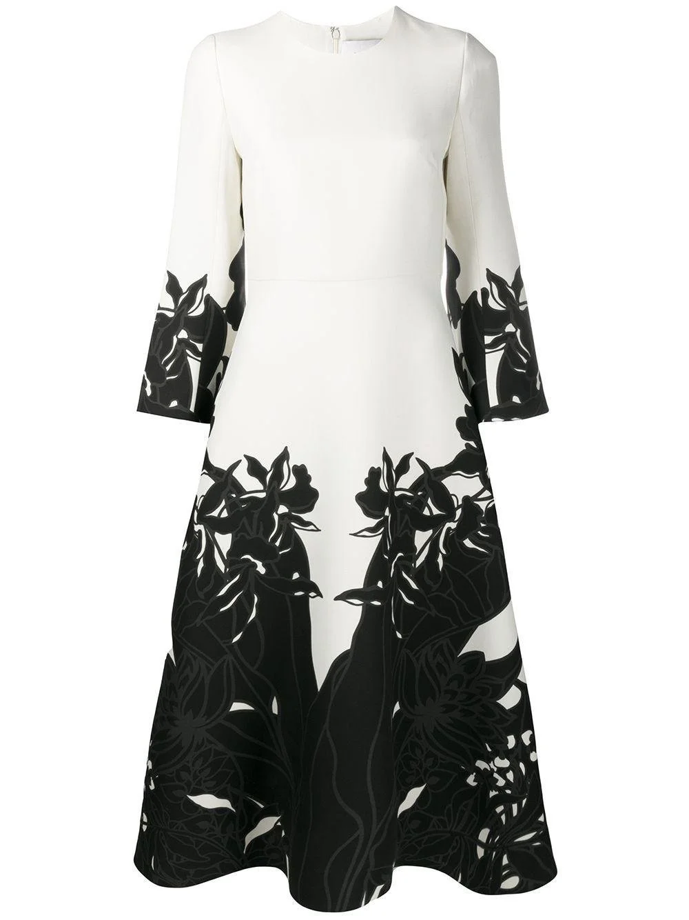 Valentino Orchid Ramage Print Dress