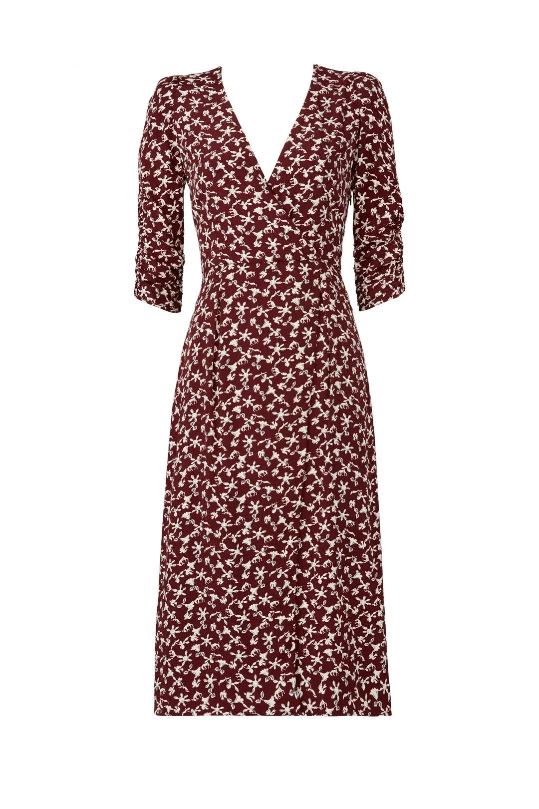 Ba&Sh Coachella Dress in Bordeaux