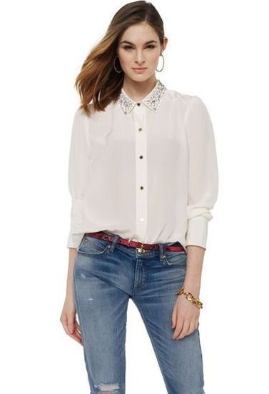Juicy Couture Embellished Collar Blouse.jpg