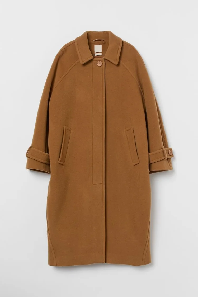 Giuliva Heritage x  ノースリーブコート H&M x Giuliva Heritage Sleeveless Wool-blend Coat in Midnight Blue