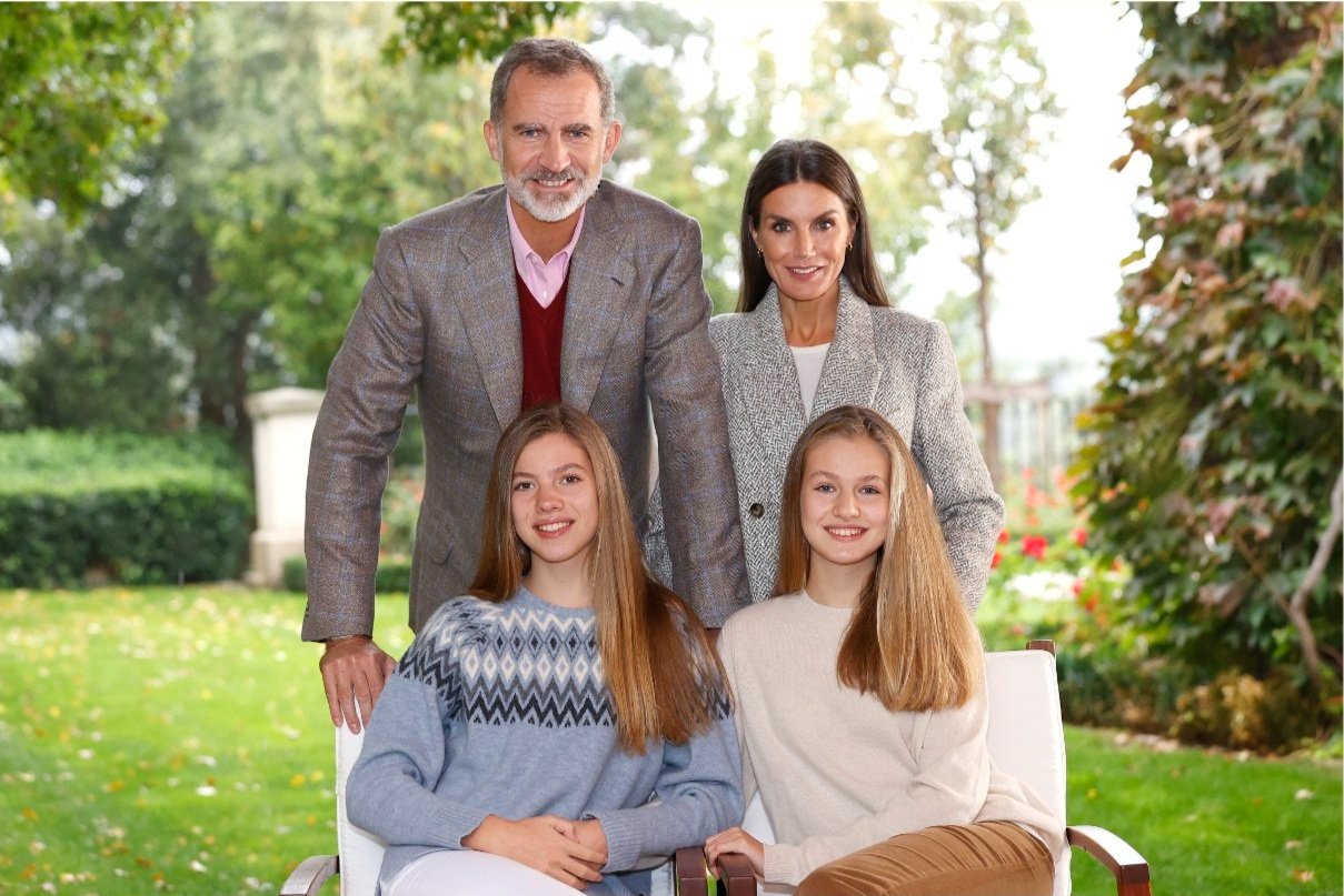 Spanish Royal Family shares 2021 Christmas Card