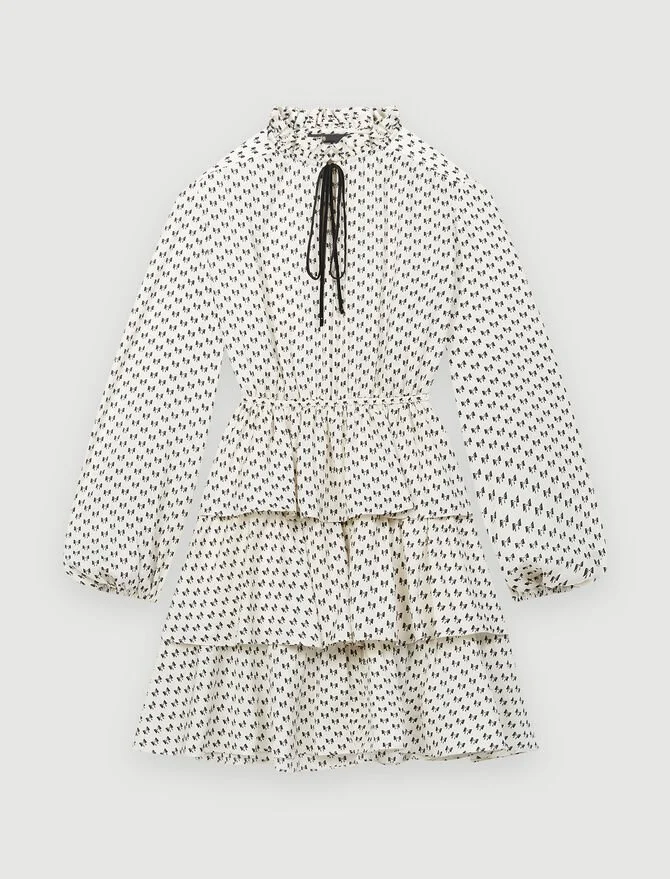 Maje Rinala Dress in Ecru