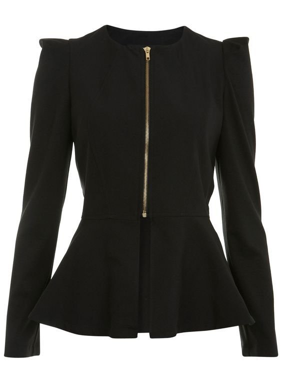 Miss Selfridge Peplum Jacket — UFO No More