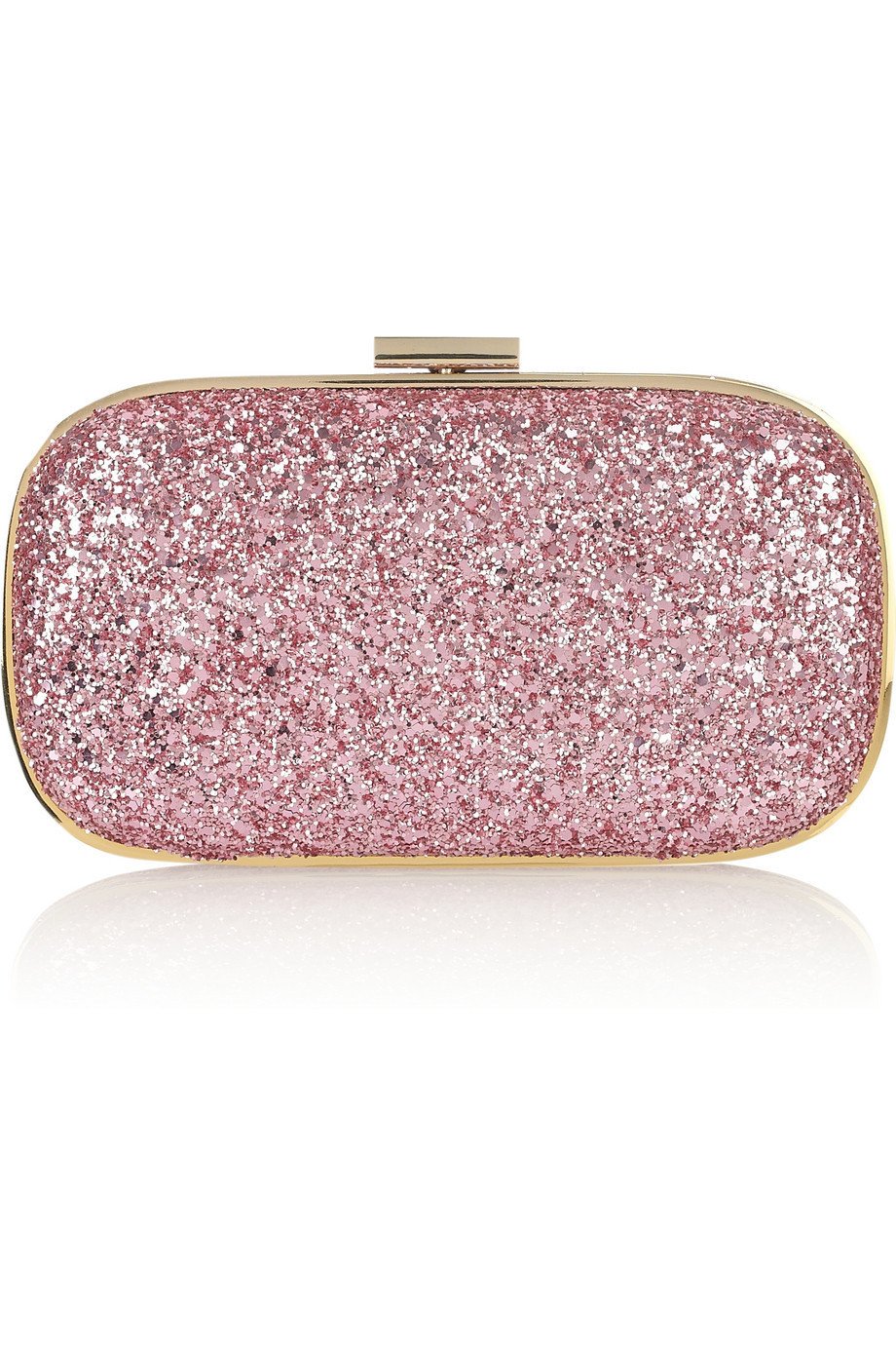 Anya Hindmarch Marano Clutch in Pink Glitter.jpg