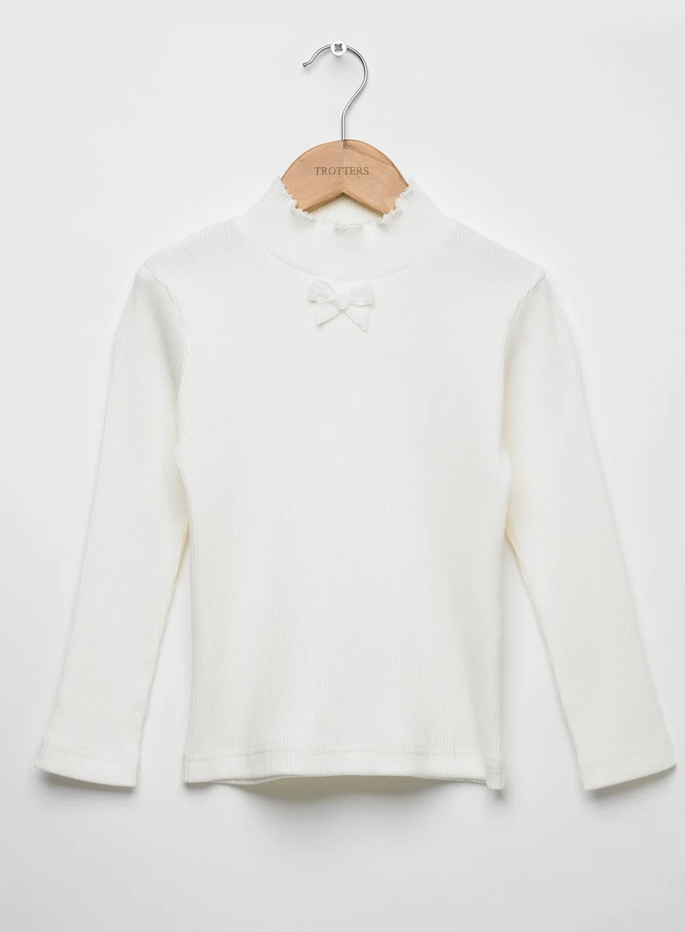 Confiture Grace Bow Top in Winter White