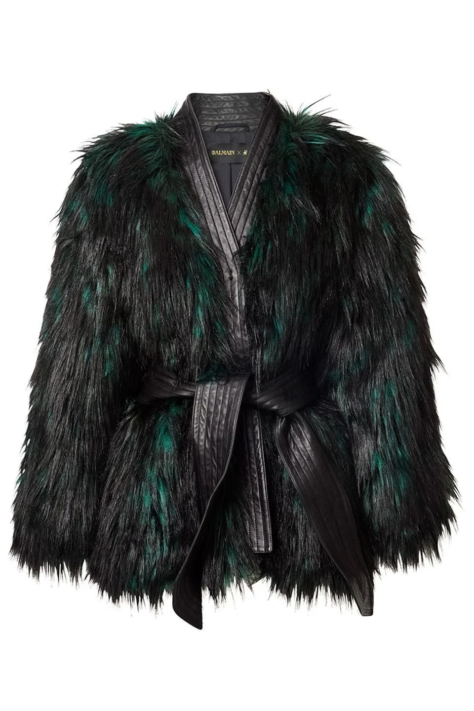 Balmain x H&M Faux Fur Jacket
