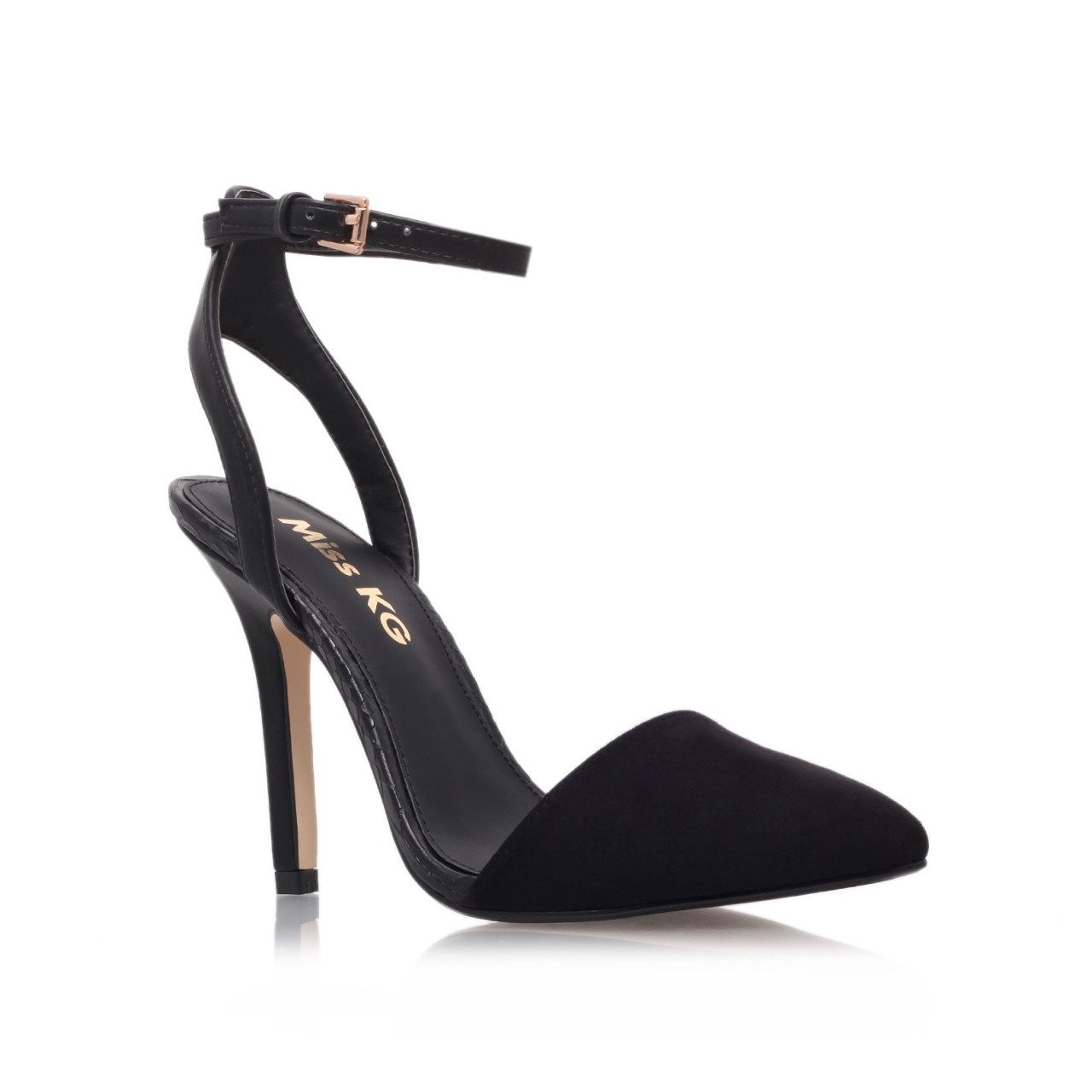 KG Kurt Geiger Klever Court Shoes, Black Black at John Lewis & Partners