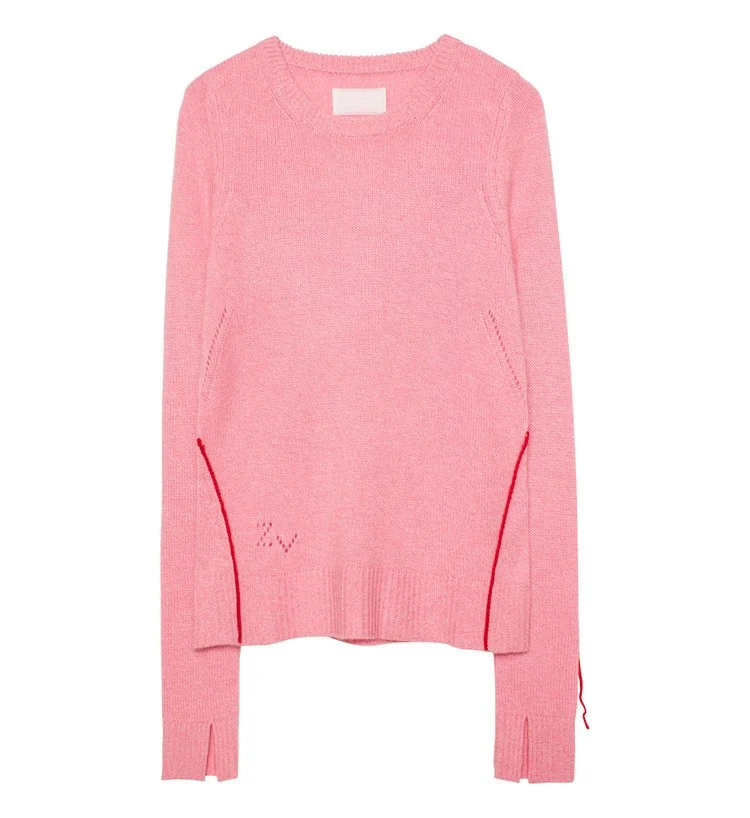 Zadig et Voltaire Source Cashmere Jumper in Pink